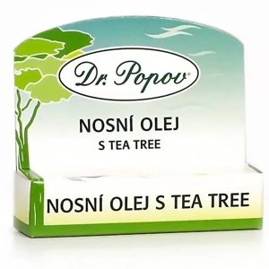 Nosní olej s Tea Tree olejem, 6 ml, roll – on (Pro rychlé uvolnění dýchacích cest, v praktickém balení do každé kapsy.)