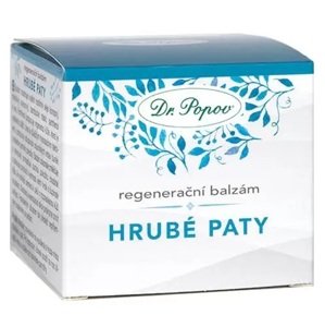 Regenerační balzám HRUBÉ PATY, 50 ml (Změkčuje a intenzivně promašťuje suchou pokožku chodidel. Čistě přírodní složení, bez parabenů.)