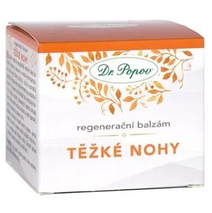 Regenerační balzám TĚŽKÉ NOHY, 50 ml (K péči o pokožku dolních končetin, zmírňuje pocit těžkých nohou. Čistě přírodní složení, bez parabenů.)