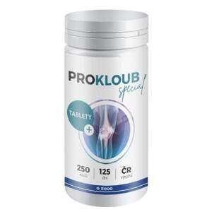 PROKLOUB SPECIAL (Tablety vhodné pro zásobování organizmu nezbytnými stavebními prvky pojivové tkáně pro šlachy, vazy a chrupavky.)