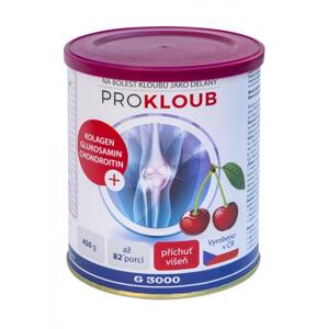 PROKLOUB VIŠEŇ (Doplněk stravy se sladidlem v prášku. Podpůrný a ochranný přípravek se štěpeným kolagenem, glukosaminem, chondroitinem, vitamíny a minerály.)