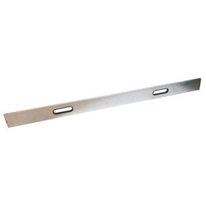 TOPTRADE lať srovnávací, s úchyty,  2500 mm (TOPTRADE lať srovnávací, s úchyty,  2500 mm)