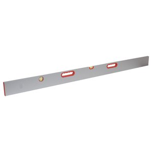 TOPTRADE lať srovnávací, s úchyty, 2500 mm, 2 libely (TOPTRADE lať srovnávací, s úchyty, 2500 mm, 2 libely)
