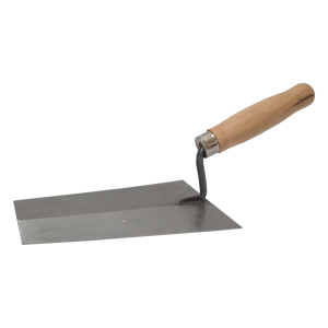 TOPTRADE lžíce zednická, ocelová, broušená, 180 x 130 mm, profi (TOPTRADE lžíce zednická, ocelová, broušená, 180 x 130 mm, profi)
