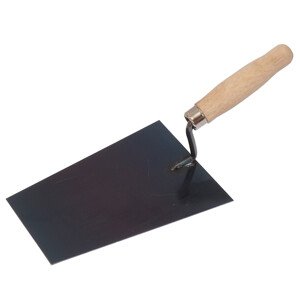 TOPTRADE lžíce zednická, ocelová, 200 x 140 mm, profi (TOPTRADE lžíce zednická, ocelová, 200 x 140 mm, profi)