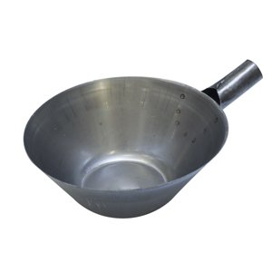 TOPTRADE naběračka s tulejí, ocelová, O 210 mm (TOPTRADE naběračka s tulejí, ocelová, O 210 mm)