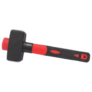 TOPTRADE palice oboustranná, se sklolaminátovou násadou, 1250 g (TOPTRADE palice oboustranná, se sklolaminátovou násadou, 1250 g)