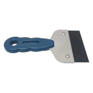 TOPTRADE škrabka malířská, s plastovou rukojeťí, 80 mm (TOPTRADE škrabka malířská, s plastovou rukojeťí, 80 mm)