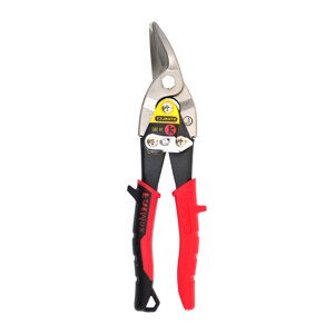 nůžky Stanley, na plech, levé, méně zahnuté, 250 mm (nůžky Stanley, na plech, levé, méně zahnuté, 250 mm)