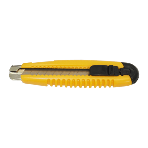 TOPTRADE nůž odlamovací, plastový, s kovovou výztuhou, 18 mm (TOPTRADE nůž odlamovací, plastový, s kovovou výztuhou, 18 mm)