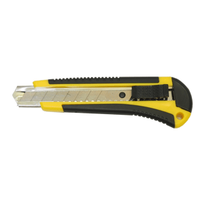 TOPTRADE nůž odlamovací, plastový,  s kovovou výztuhou, 18 mm, P-21 (TOPTRADE nůž odlamovací, plastový,  s kovovou výztuhou, 18 mm, P-21)