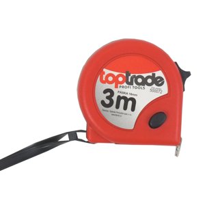 TOPTRADE metr svinovací, dvoubrzdový, 16 mm x 3 m (TOPTRADE metr svinovací, dvoubrzdový, 16 mm x 3 m)