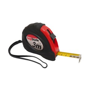 TOPTRADE metr svinovací, s pogumovaným obalem a  magnetem,  16 mm x 3 m (TOPTRADE metr svinovací, s pogumovaným obalem a  magnetem,  16 mm x 3 m)
