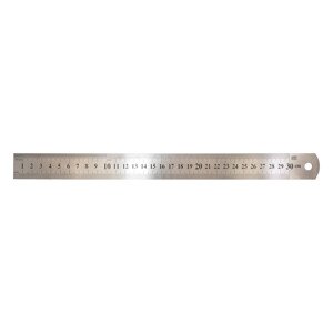 TOPTRADE měřítko nerezové, planžetové, 0,7 x 300 mm (TOPTRADE měřítko nerezové, planžetové, 0,7 x 300 mm)