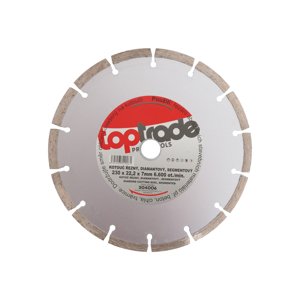 TOPTRADE kotouč diamantový, segmentový,  230 x 22.2 x 7 mm, standard (TOPTRADE kotouč diamantový, segmentový,  230 x 22.2 x 7 mm, standard)