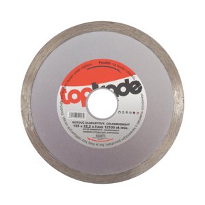 TOPTRADE kotouč diamantový, celoobvodový, 125 x 22.2 x 7 mm, standard (TOPTRADE kotouč diamantový, celoobvodový, 125 x 22.2 x 7 mm, standard)