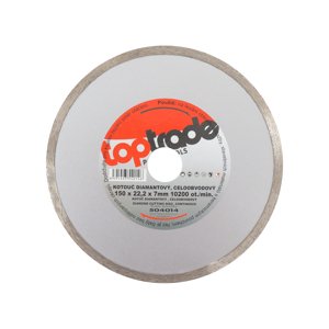 TOPTRADE kotouč diamantový, celoobvodový, 150 x 22.2 x 7 mm, standard (TOPTRADE kotouč diamantový, celoobvodový, 150 x 22.2 x 7 mm, standard)