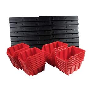 ekobox plastový, sada 28 boxů, 2 panely, 800 x 195 x 400 mm (ekobox plastový, sada 28 boxů, 2 panely, 800 x 195 x 400 mm)
