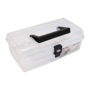 organizér plastový, nun, přepážkový systém, průhledný, 295 x 180 x 85 mm (organizér plastový, nun, přepážkový systém, průhledný, 295 x 180 x 85 mm)