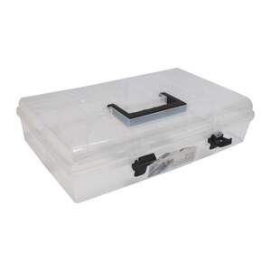 organizér plastový, nun, přepážkový systém, průhledný, 359 x 238 x 85 mm (organizér plastový, nun, přepážkový systém, průhledný, 359 x 238 x 85 mm)