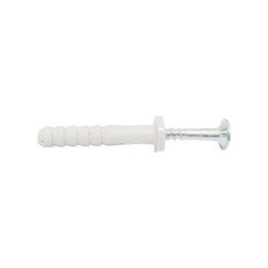 hmoždinka NH, natloukací, s vrutem, do plného materiálu, O 6 x 40 mm / 100 ks (hmoždinka NH, natloukací, s vrutem, do plného materiálu, O 6 x 40 mm / 100 ks)