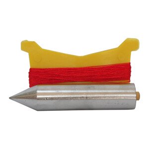 TOPTRADE olovnice pozinkovaná, s provázkem, sada,  100 g / 15 m (TOPTRADE olovnice pozinkovaná, s provázkem, sada,  100 g / 15 m)