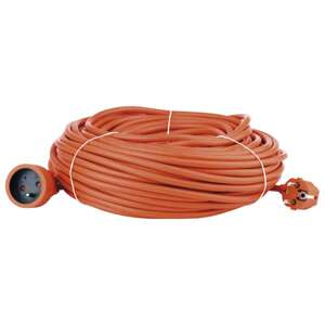 kabel prodlužovací, oranžový, 40 m, ~ 250 V / 16 A (kabel prodlužovací, oranžový, 40 m, ~ 250 V / 16 A)