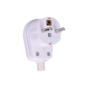 vidlice pro pohyblivý přívod, úhlový  vývod,  ~ 250 V / 16 A (vidlice pro pohyblivý přívod, úhlový  vývod,  ~ 250 V / 16 A)