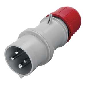vidlice pro přívod, plastová, 4 póly, 32 A / 400 V, IP 44 (vidlice pro přívod, plastová, 4 póly, 32 A / 400 V, IP 44)