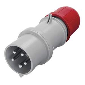 vidlice pro přívod, plastová, 5 pólů, 32 A / 400 V, IP 44 (vidlice pro přívod, plastová, 5 pólů, 32 A / 400 V, IP 44)