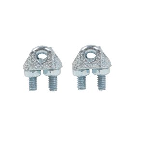 TOPTRADE svorka lanová, pozinkovaná, balení 2 ks, 5 mm (TOPTRADE svorka lanová, pozinkovaná, balení 2 ks, 5 mm)